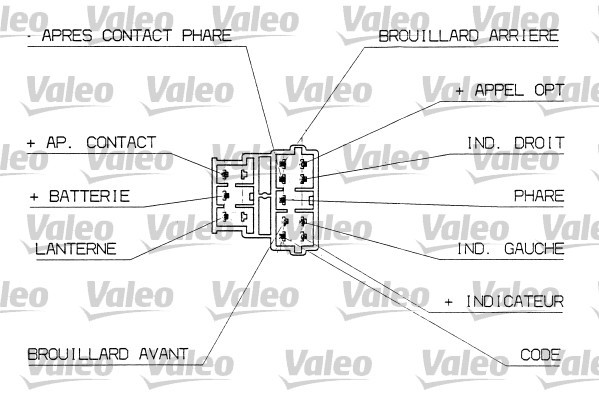 Steering Column Switch VALEO 251312 2