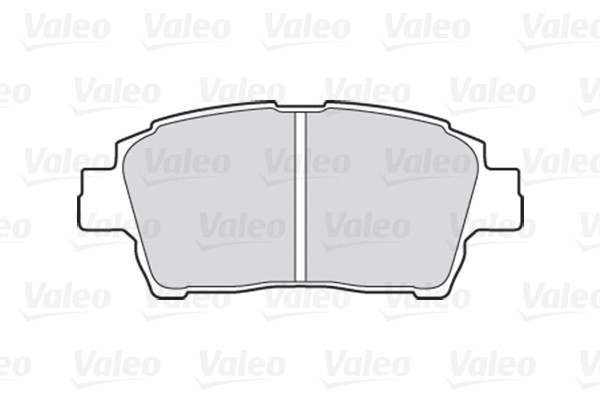Brake Pad Set, disc brake VALEO 301737 2