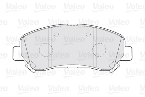 Brake Pad Set, disc brake VALEO 301067 2