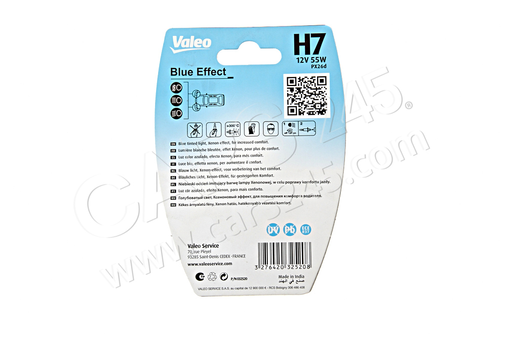 Bulb H7 , BLUE EFFECT VALEO 032520 5