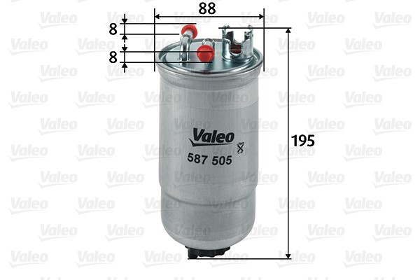 Fuel Filter VALEO 587505