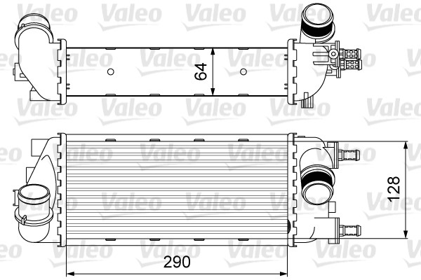 Charge Air Cooler VALEO 818585