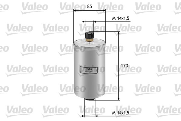 Fuel Filter VALEO 587204