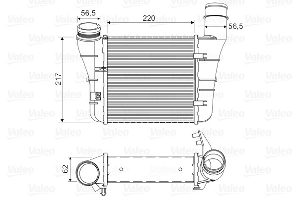 Charge Air Cooler VALEO 818669