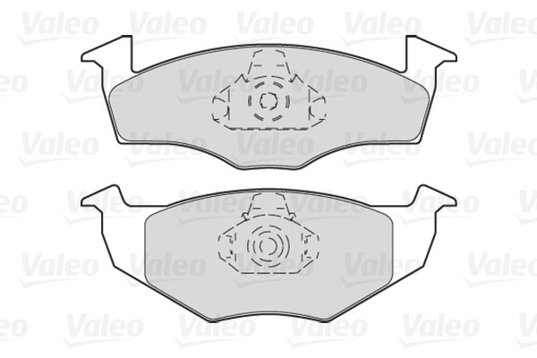 Brake Pad Set, disc brake VALEO 301066 2
