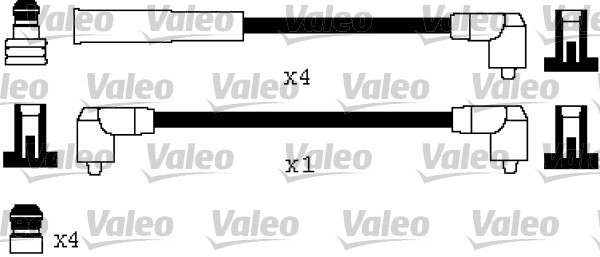 Ignition Cable Kit VALEO 346556