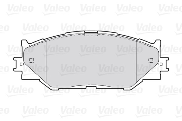 Brake Pad Set, disc brake VALEO 301035 2