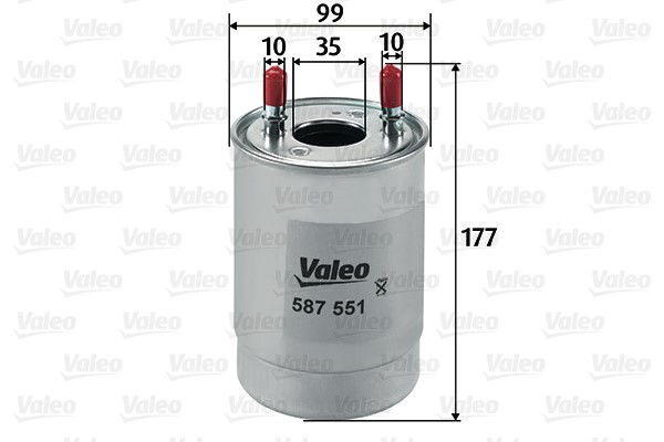 Fuel Filter VALEO 587551