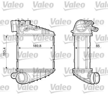 Charge Air Cooler VALEO 817205