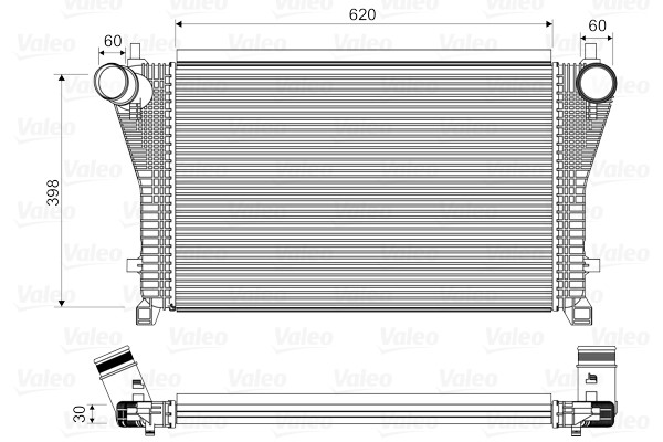 Charge Air Cooler VALEO 818347