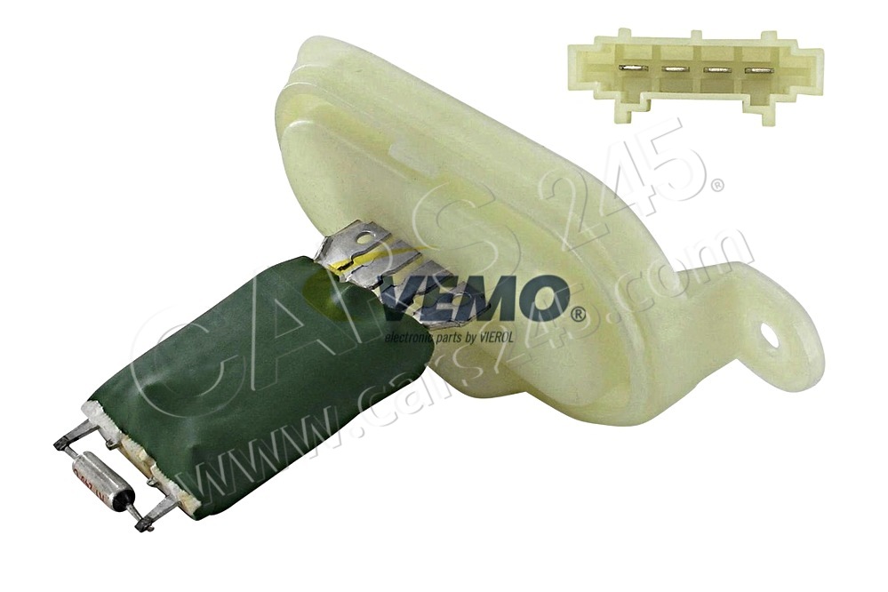 Pre-resistor, electro motor radiator fan VEMO V46-79-0015