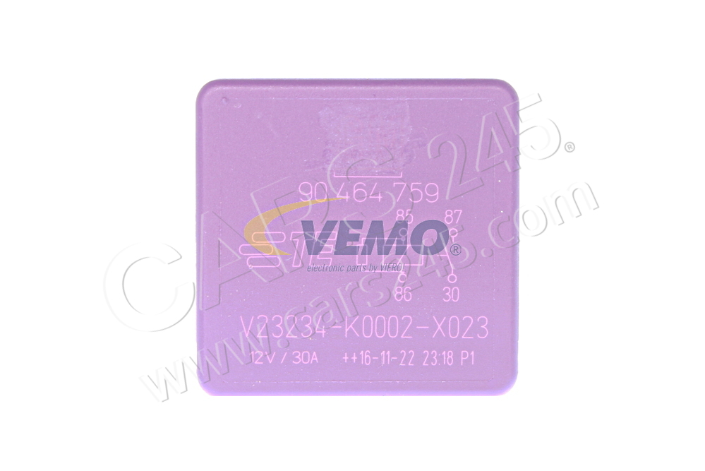 Relay, radiator fan VEMO V40-71-0003 3