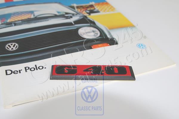 Inscription Volkswagen Classic 871853750C 2