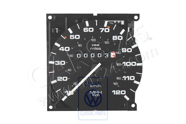 Speedometer without mile trip recorder Volkswagen Classic 191957033