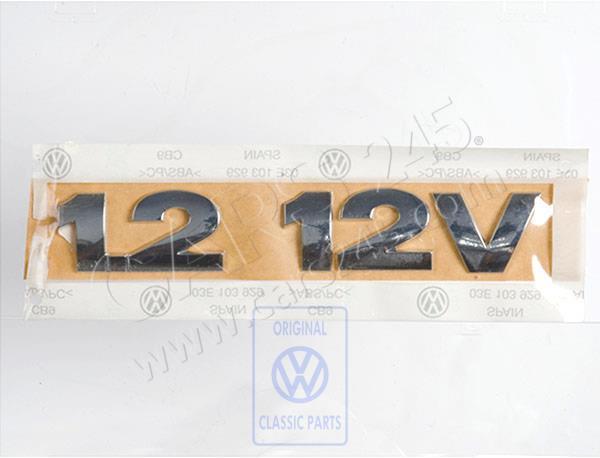 Inscription Volkswagen Classic 03E103929