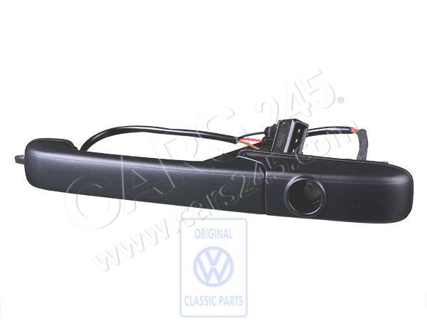Ext door handle, black without lock cylinder right Volkswagen Classic 3A0837208C