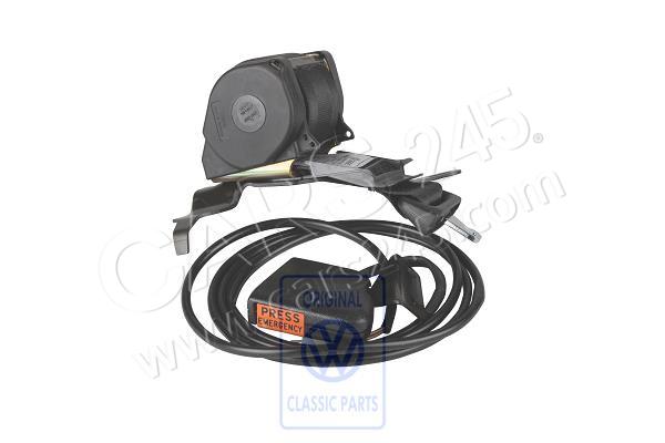 Two-point safety belt with belt latch left, left lhd Volkswagen Classic 171880691F