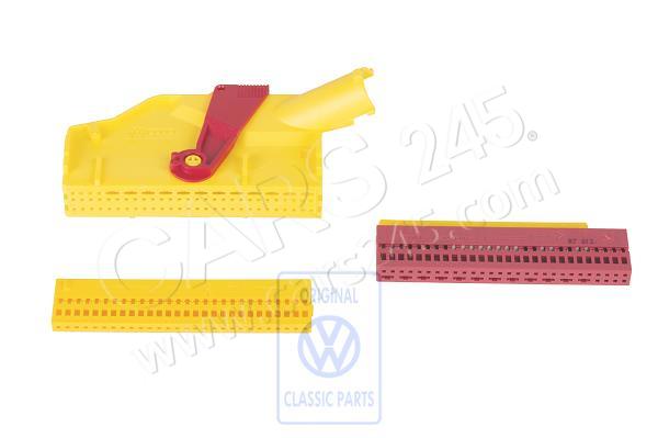 Flat contact housing with cap 84-pin Volkswagen Classic 8N0972571