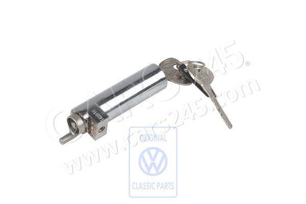 Lock cylinder for sliding door right Volkswagen Classic 281843710