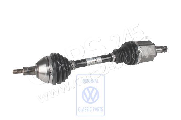 Jointed shaft with universal joint and absorber weight left Volkswagen Classic 6QD407271F