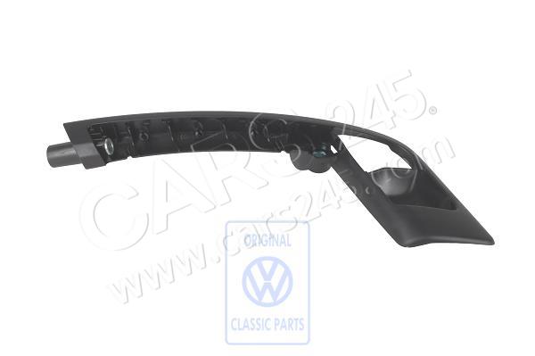 Satin black Volkswagen Classic 6Q4867179F01C