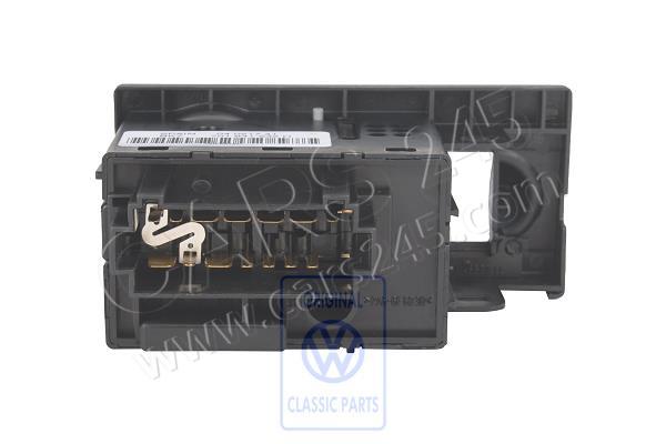 Multiple switch for side lights, headlights, front and rear fog lights lhd Volkswagen Classic 701941532H