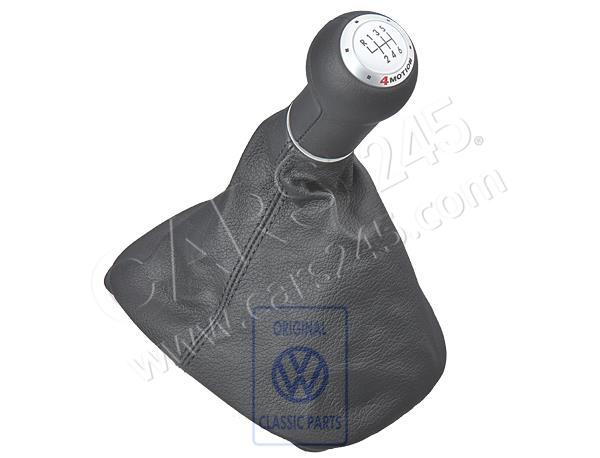 Gearstick knob with boot for gearstick lever (leather) Volkswagen Classic 1J0711113CMNEZ