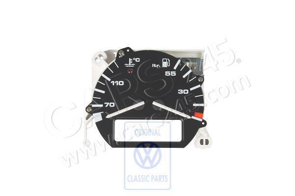 Fuel gauge and coolant temperature display Volkswagen Classic 535919045