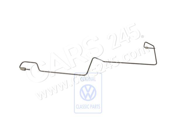 Brake pipe (floating circuit)- from hydraulics to the connecting piece right front Volkswagen Classic 2D0614724B