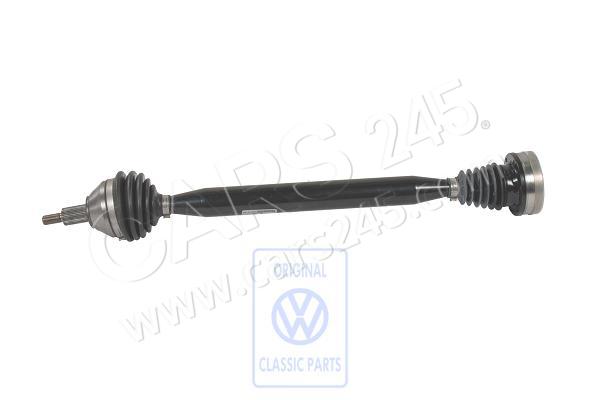 Jointed shaft with universal joint and absorber weight right Volkswagen Classic 6QD407272B