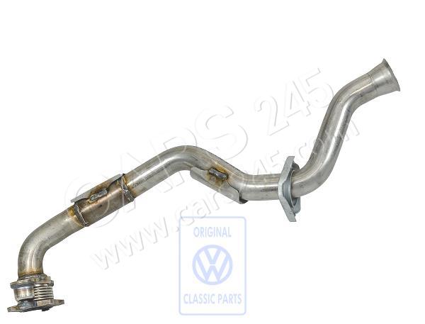 Exhaust pipe with mini catalyst front Volkswagen Classic 1J0253206X