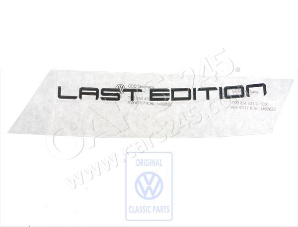 Film lettering Volkswagen Classic 7D0854431G1CX