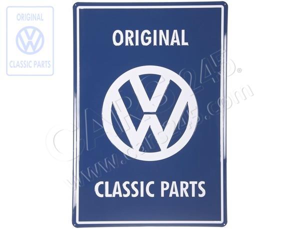 Vw classic parts sign Volkswagen Classic ZCP903402