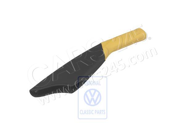 Hand brake lever handle with boot (leather) Volkswagen Classic 1H0711461LEAM