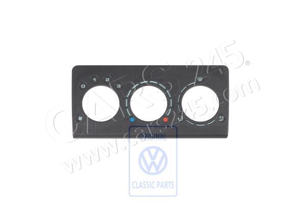 Trim for fresh air and heater controls Volkswagen Classic 867819075