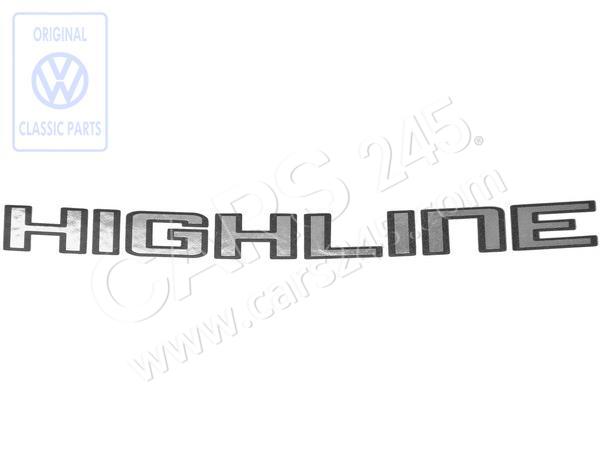 Film lettering Volkswagen Classic 7D0854431F4M1