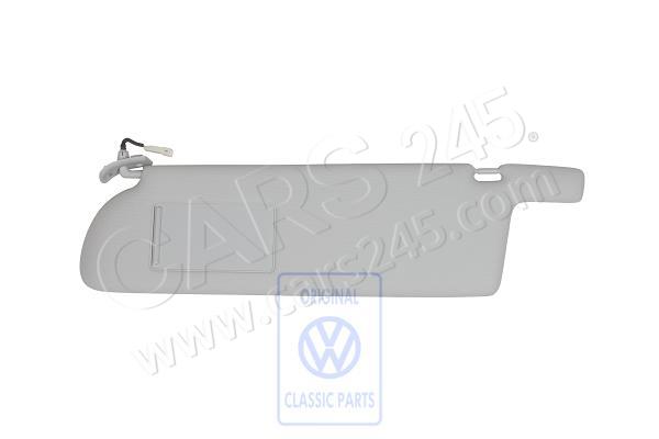 Sun visor with illuminated mirror and cover Volkswagen Classic 705857551ABX14