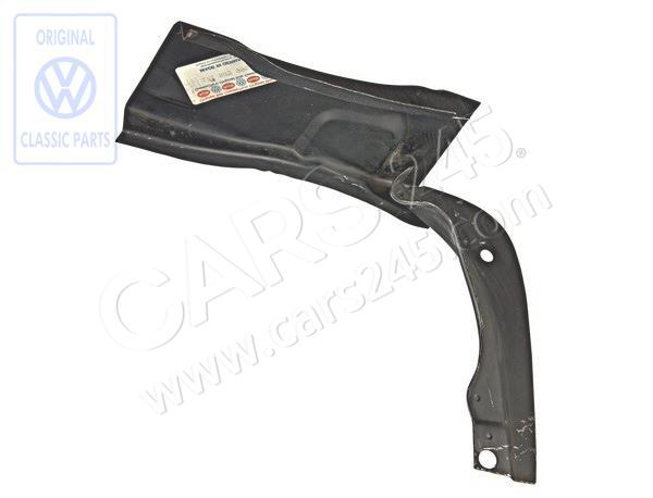 Sectional part - web plate w. lock carrier end piece left outer Volkswagen Classic 171805995