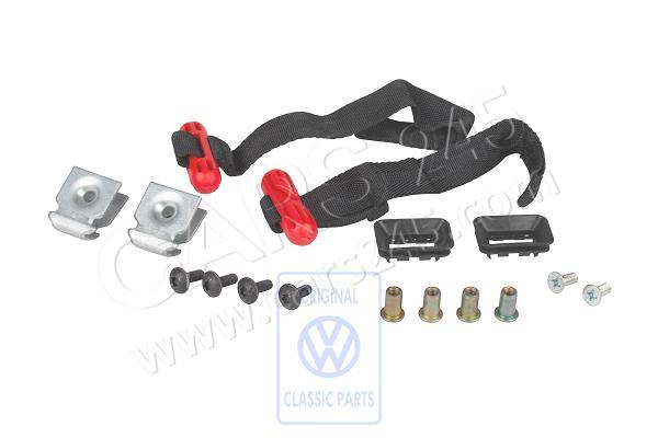 1 set attachment parts for child car seat Volkswagen Classic 3B5898373