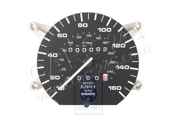 Speedometer with mile trip recorder Volkswagen Classic 357957033C