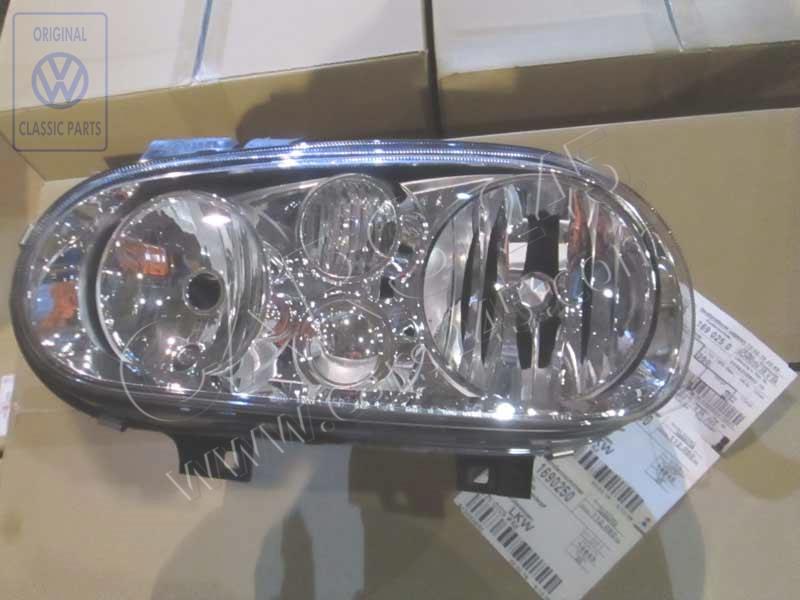 Halogen twin headlights left Volkswagen Classic 1J0941017B
