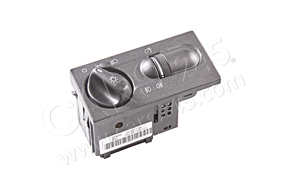 Multiple switch for side lights, headlights, front and rear fog lights Volkswagen Classic 701941531D01C