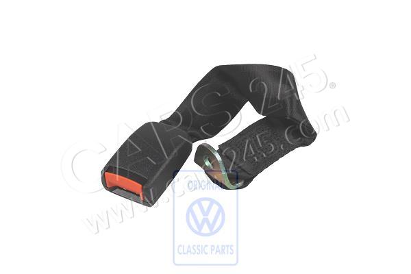 Belt latch with belt strap right, right lhd Volkswagen Classic 281857778K