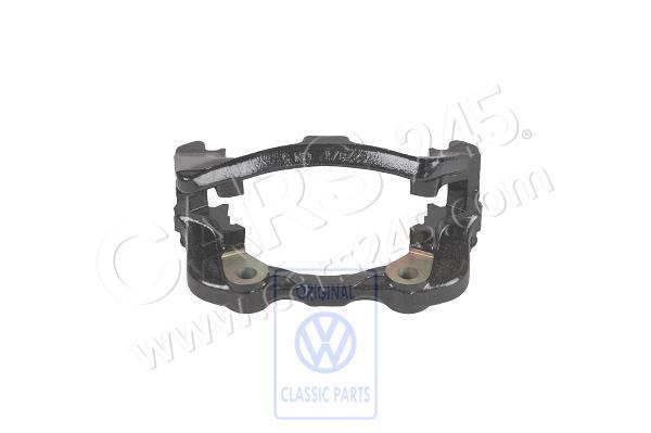 Brake carrier with pad retaining pin left Volkswagen Classic 6N0615125B