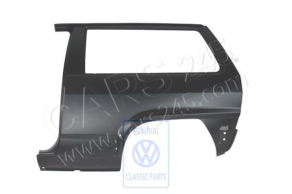 Sectional part - side panel with b-pillar left rear Volkswagen Classic 867809849A