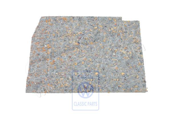 Insulation for floor centre right Volkswagen Classic 6X0863956A