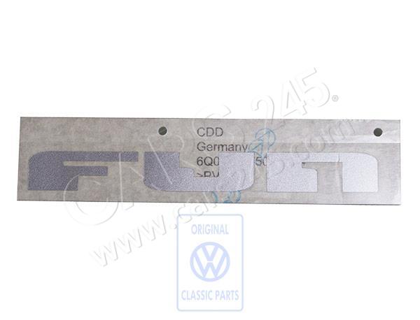 Film lettering Volkswagen Classic 6Q0853750A1W4