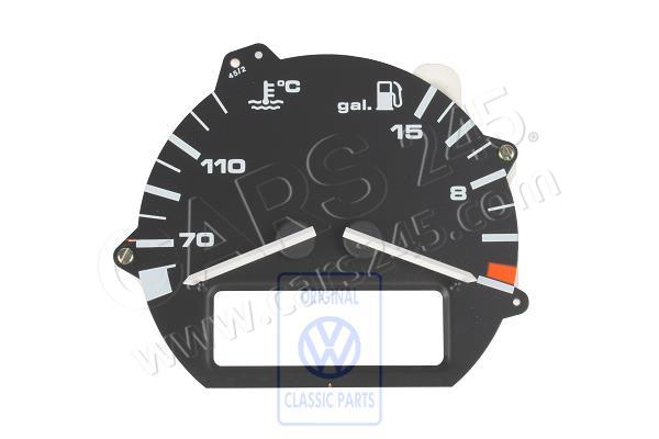 Fuel gauge and coolant temperature display Volkswagen Classic 357919045M