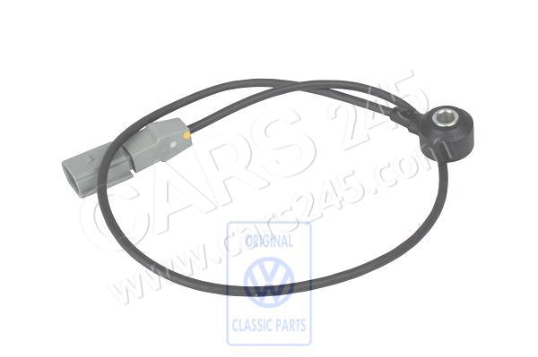 Knock sensor with wiring harness grey Volkswagen Classic 07K905377B
