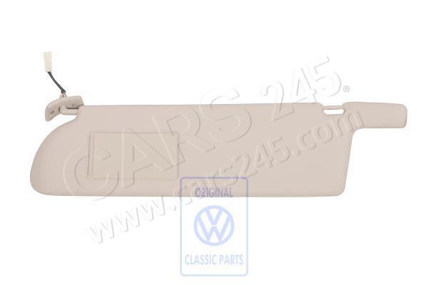 Sun visor with illuminated mirror and cover Volkswagen Classic 705857551AB3PH